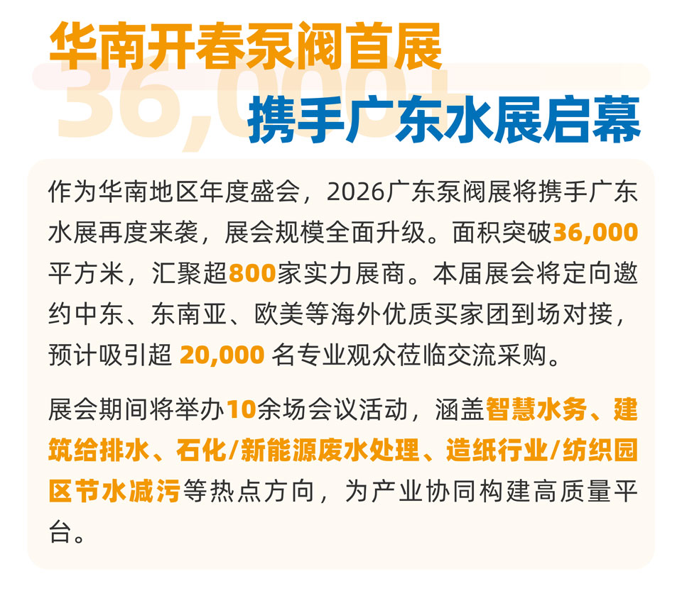 广州泵阀展展会介绍1